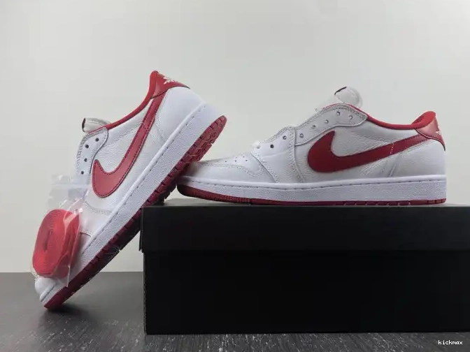 Rep MAX Jordan 705329-101 White 1 Varsity Red Retro Low 0403
